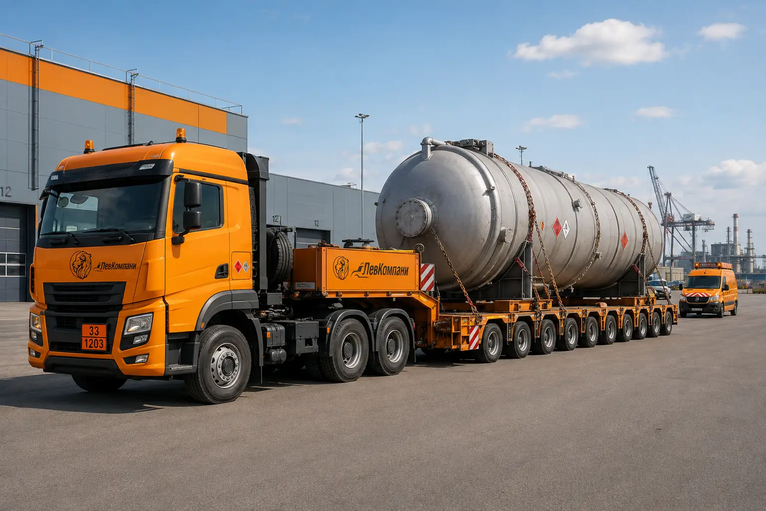 Доставка опасных и крупногабаритных грузов