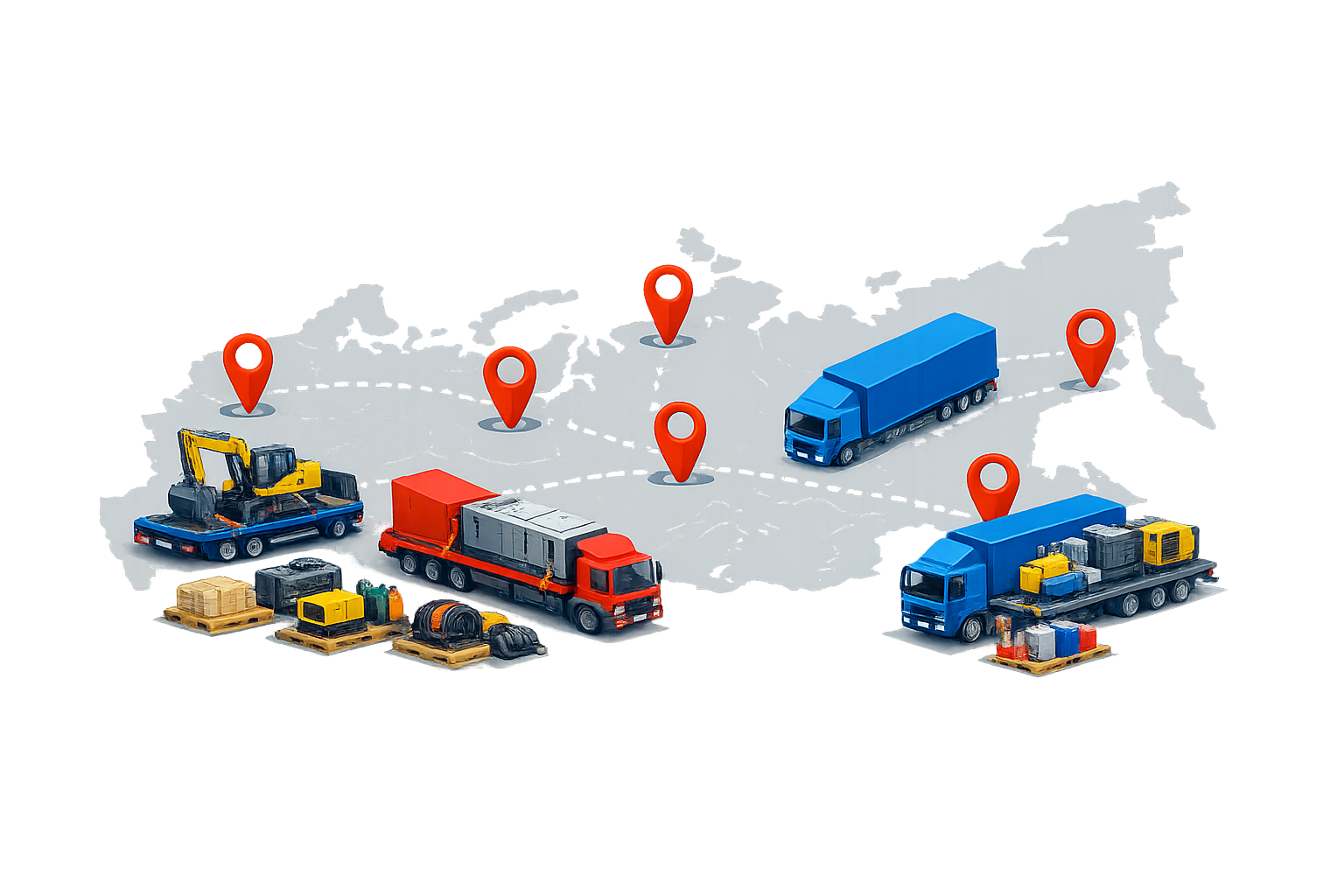 Перевозка оборудования в Екатеринбурге