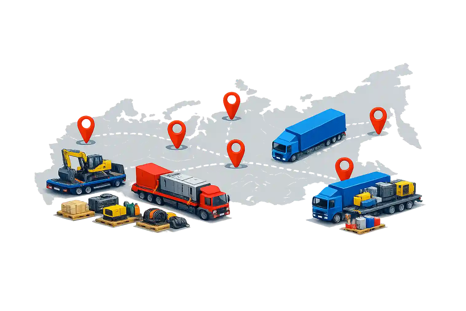 Перевозка стройматериалов в Екатеринбурге