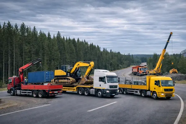 Перевозка башенных кранов в Екатеринбурге и по России